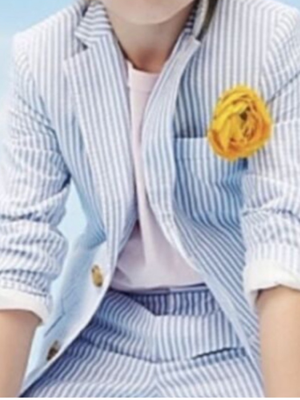 Crewcuts by J.Crew Ludlow suit short in rainbow seersucker jacket and shorts 8